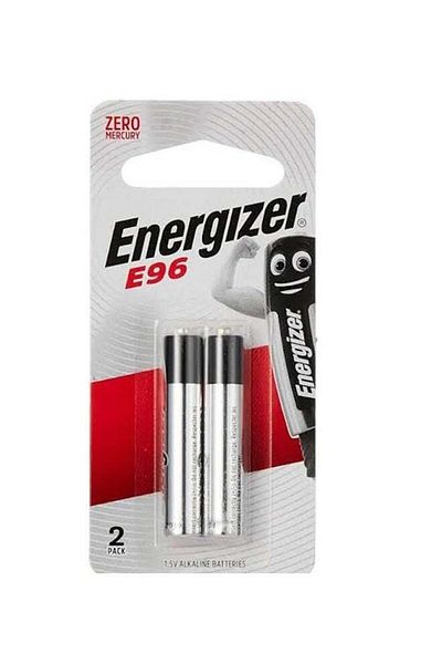 Energizer E96 Max Alkaline AAAA Batteries Pack of 2