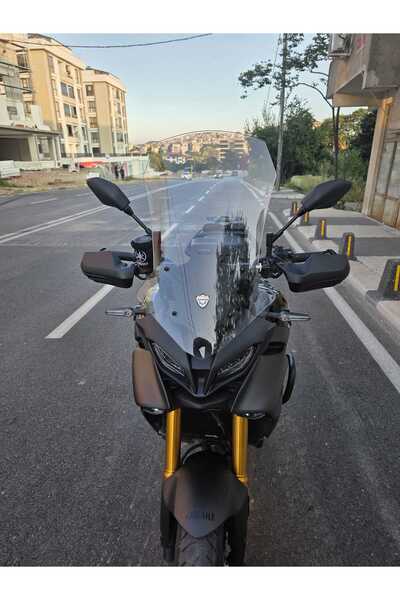 MOTOCAM Yamaha Tracer 900 Siperlik Ön Cam 2023-2025 Model Uyumlu 61cm Şeffaf ...