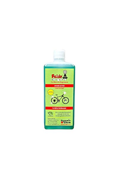 Fakir Concentrated Active Foam for Bicycles, FAKIR Cleaning & Degreasing, 1 L Bottle
