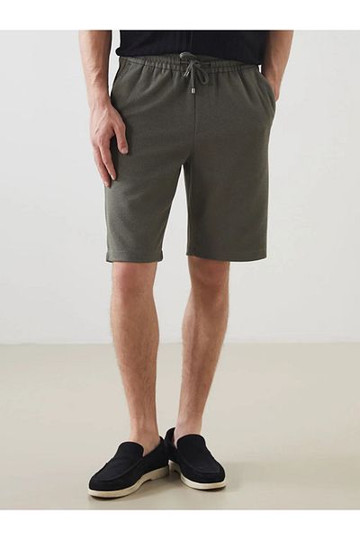 LC Waikiki Lcw Vision Black Slim Fit Men's Shorts