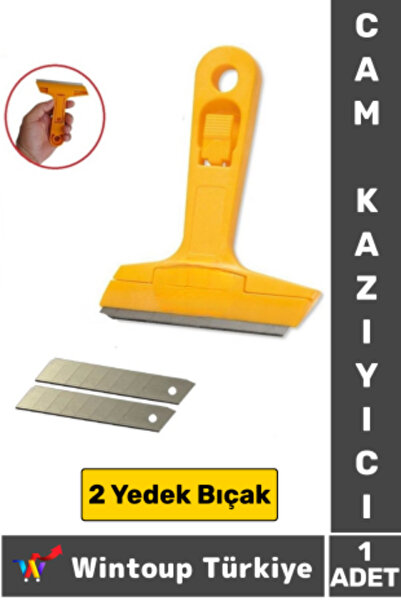 Wintoup Ergonomik Keskin Çok Amaçlı Yer Buz Cam İnşaat Kalıntı Silikon Tortu ...