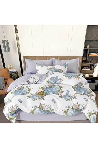 Patul Lenjerie Bumbac Finet, Pucioasa, Pat Dublu, 2 Persoane, 6 Piese