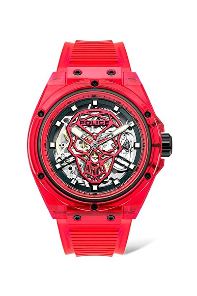 Police Ανδρικό Ρολόι, Police, Διαφανές PL15924JPR16P