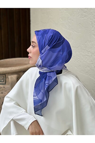 Modakaşmir 110 Cm Orkide Desen Eşarp