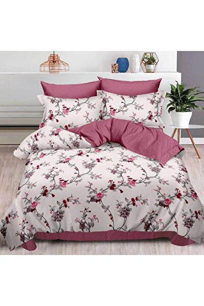 Patul Lenjerie Bumbac Finet, Pucioasa, Pat Dublu, 2 Persoane, 6 Piese