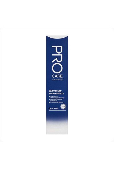 SUPERDRUG Procare Whitening Toothpaste Cool Mint 75ml