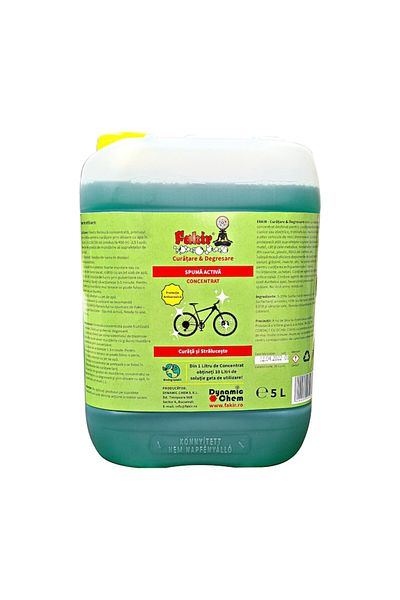 Fakir Concentrated Active Foam for Bicycles, FAKIR Cleaning & Degreasing, 5 L Canister