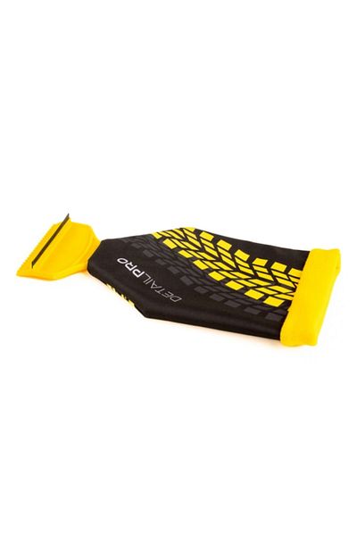 Dynamic Ice Scraper Glove with Waterproof Material, Synthetic Wool Lining, 23x16x2 cm, Yellow