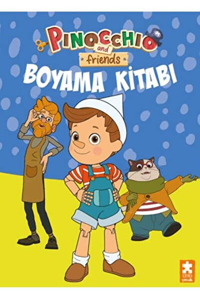 Eksik Parça Yayınları Pinocchio and Friends - Boyama Kitabı 3