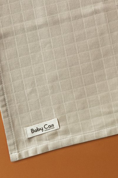 Baby Cais Collection Organic 100% Cotton Muslin Baby Cover – Swaddle, Baby Blanket, Mouth Diaper, Diaper Cover