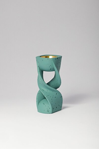 Bin Shihon Turquoise Stone Poly Incense Burner