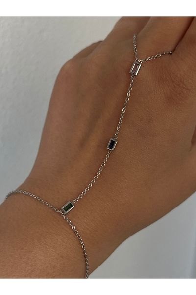 Twinssis Accessories سلسلة حجرية ملونة شاهمران