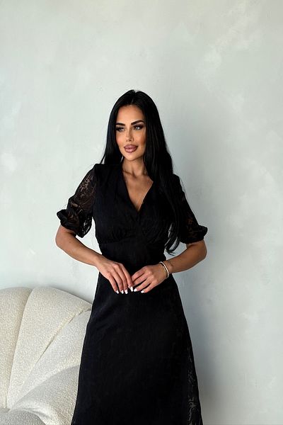 LİLA İSTANBUL Rochie de vară cu decolteu în V cu design special