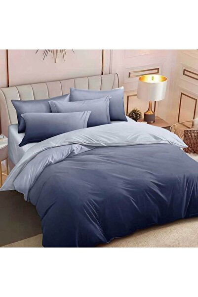Patul Fine Cotton Linen, Sulphur, Double Bed, 2 Persons, 6 Pieces