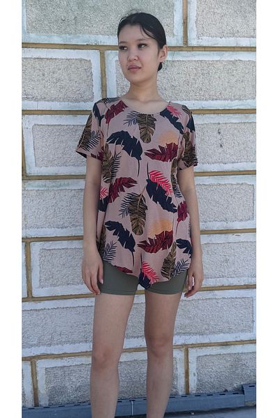 SARE ERKMEN Plus Size Asymmetrical T-Shirt