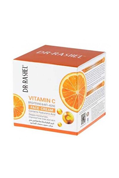 DR.RASHEL كريم فيتامين سي لتفتيح البشرة ومضاد للشيخوخة بنكهة البرتقال 50 جرام