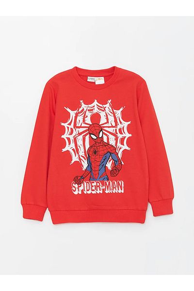 LC Waikiki Lcw Kids Red Spider-Man Printed Boys Tracksuit Set