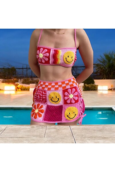 Charme Elegant set dublu tricotat manual