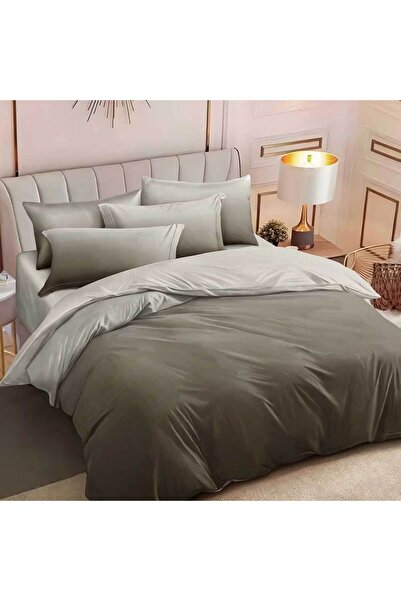 Patul Fine Cotton Linen, Sulphur, Double Bed, 2 Persons, 6 Pieces