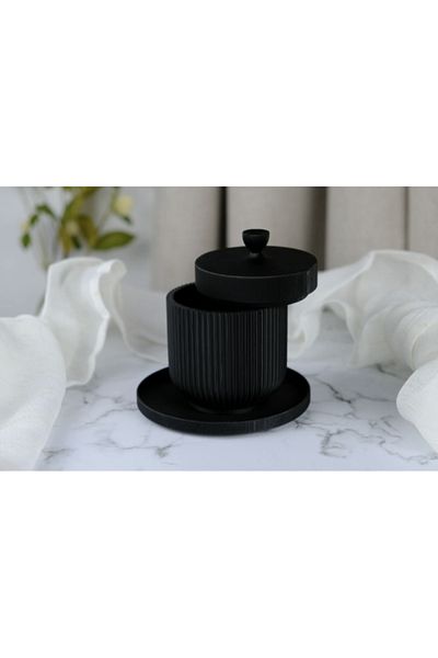 3DAKSESUAR Noir Elegance Jar