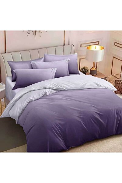Patul Fine Cotton Linen, Sulphur, Double Bed, 2 Persons, 6 Pieces