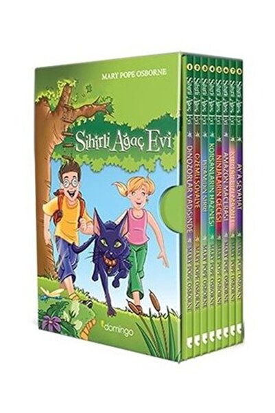 Domingo Yayınevi Sihirli Ağaç Evi Serisi Kutulu Set (8 Kitap)- Kolektif