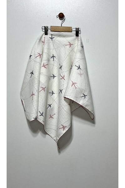 Kocaman Bebe Patterned 80*90 Baby Muslin Blanket