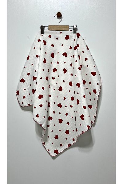Kocaman Bebe Patterned 80*90 Baby Muslin Blanket