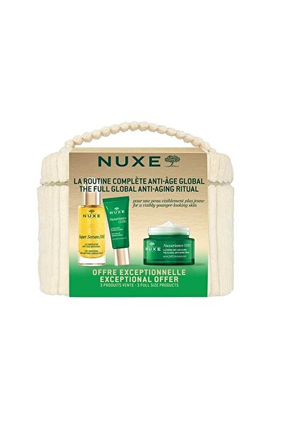 Nuxe Nuxuriance Ultra Yaşlanma Karşıtı Bakım Seti - Serum 30 ml + Göz ve Dudak Kremi 15 ml