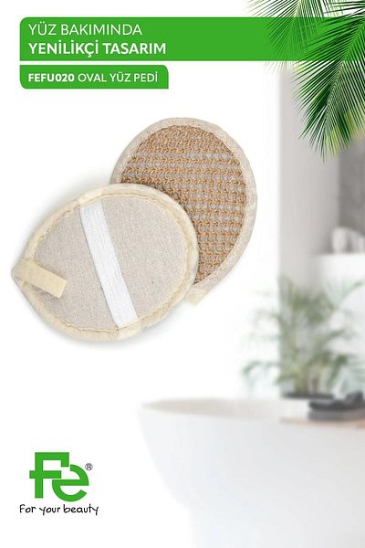 ASFSTORE Fe Oval Face Pad