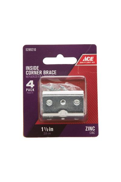 ACE Inside Corner Brace (4 cm, Pack of 4)