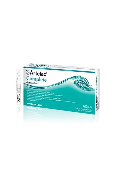 Artelac Sunni Eye Tear Complete 30 Vials 0.5 ml