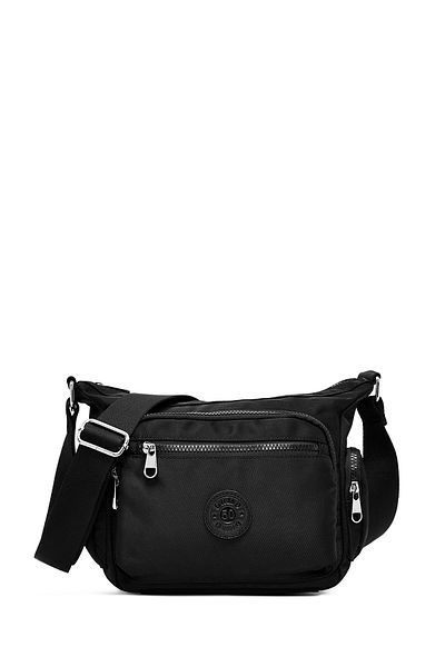 Derimod Women's Black Fabric Crossbody Bag 25Sbd27596F