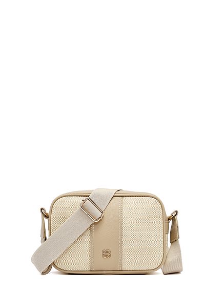 Derimod Women's Beige Long Strap Crossbody Bag 25Sbd250514