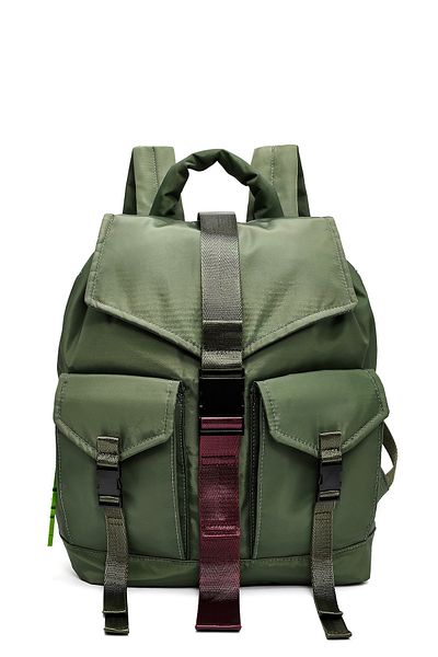 Derimod Women's Green Fabric Backpack 25Sbd27816F