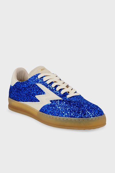 moaconcept Leather Logo Glitter Detailed Sneaker Shoes Shoes Cl003