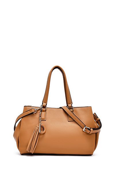 Derimod Women's Tan Long Strap Shoulder Bag 25Sbd254314