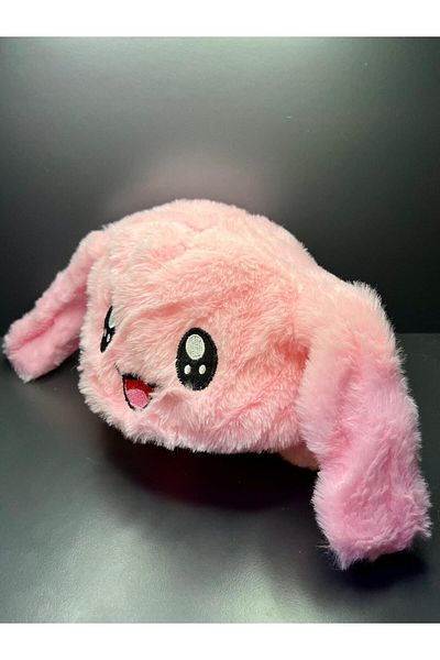 doğan hediyelik High Quality Plush Movable Moving Ears Rabbit Kids Hat Headphone