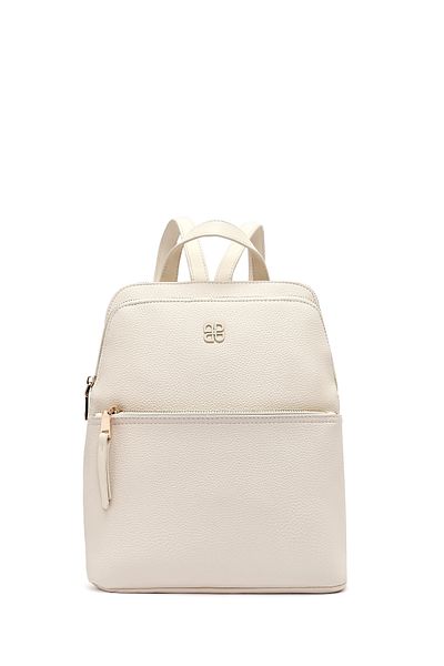 Derimod Women's Cream Backpack 25Sbd2556Ft