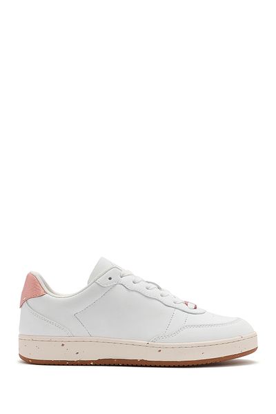 Derimod Acbc X Derimod Women White Lace-Up Sneaker 25Sfd435314