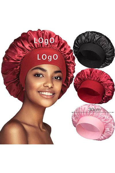 Omo Silk Satin Hair Cap,Satin Sleep Cap,Satin Cap,Night Sleep Cap