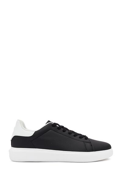 Derimod Acbc X Derimod Men Black Lace-Up Sneaker 25Sfd780318