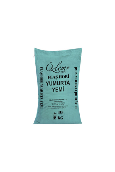 ÖZLEM YEM Özlem Yem Flaş Hobi Yumurta Yemi 10 KG