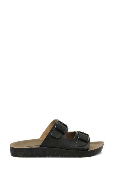 Polaris 91.311757.Z5Fx Black Women's Slippers