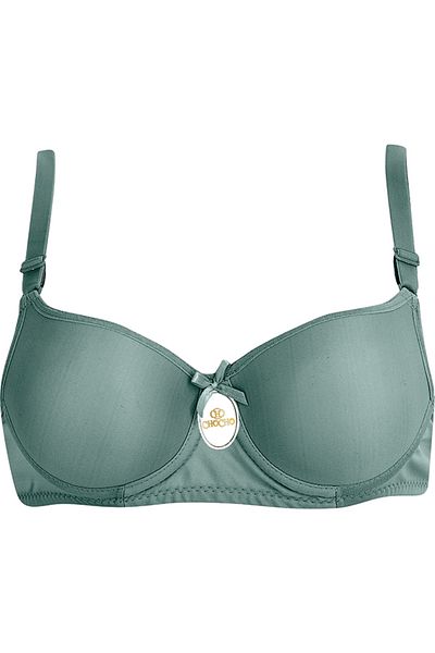 CHC Chocho Women's Underwire Unpadded Water Green Bra