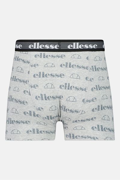 Ellesse Men 3 Pieces Brand Logo Trunks, Multicolor