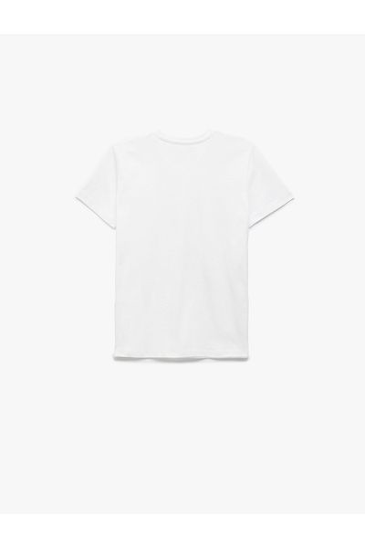Koton KT - Tricou de bază cu mânecă scurtă, bumbac