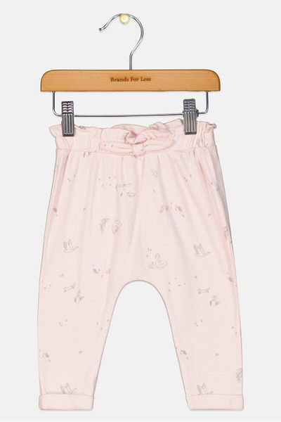 MOTHERCARE بنطال رياضي بطبعة جرافيكية للبنات الصغار، متعدد الألوان