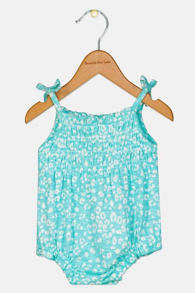 GAP Toddlers Girl Ruched Sleeveless Bodysuit, Multicolor