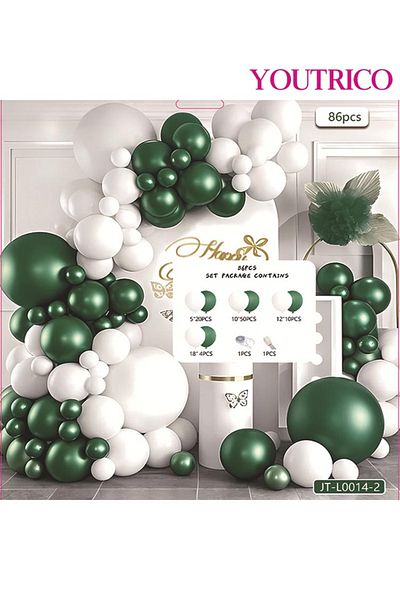 Youtrico Dreamy Macaron Balloon Garland - Pastel Colour Wedding Decoration